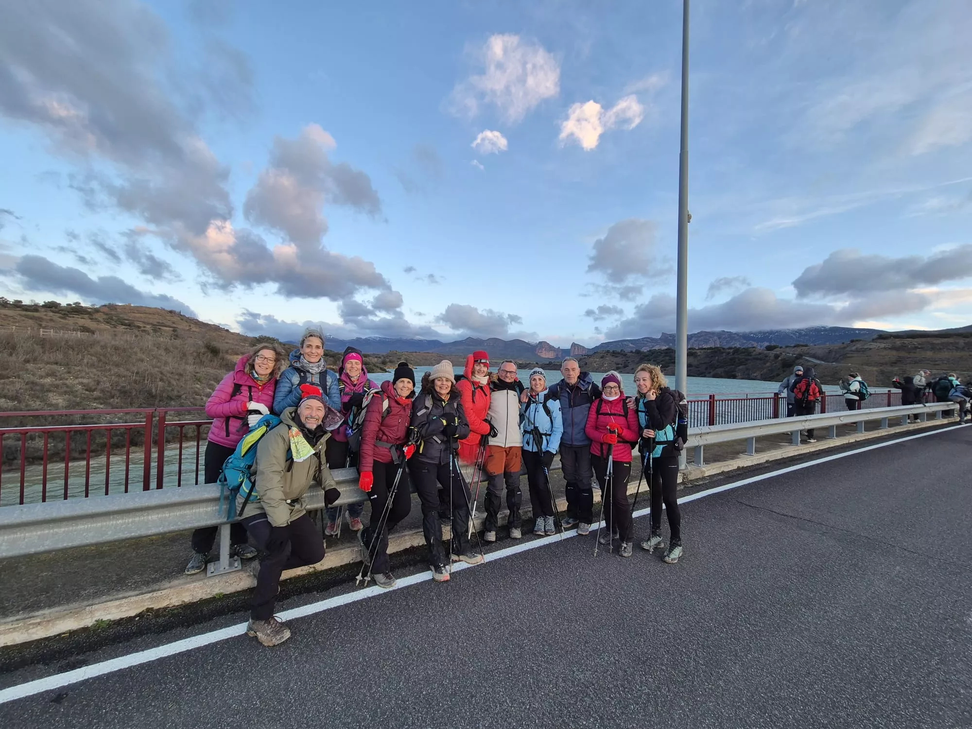 Ultimo entreno para la Javierada de los Amantes de la Naturaleza. Foto Juanlu Herrero