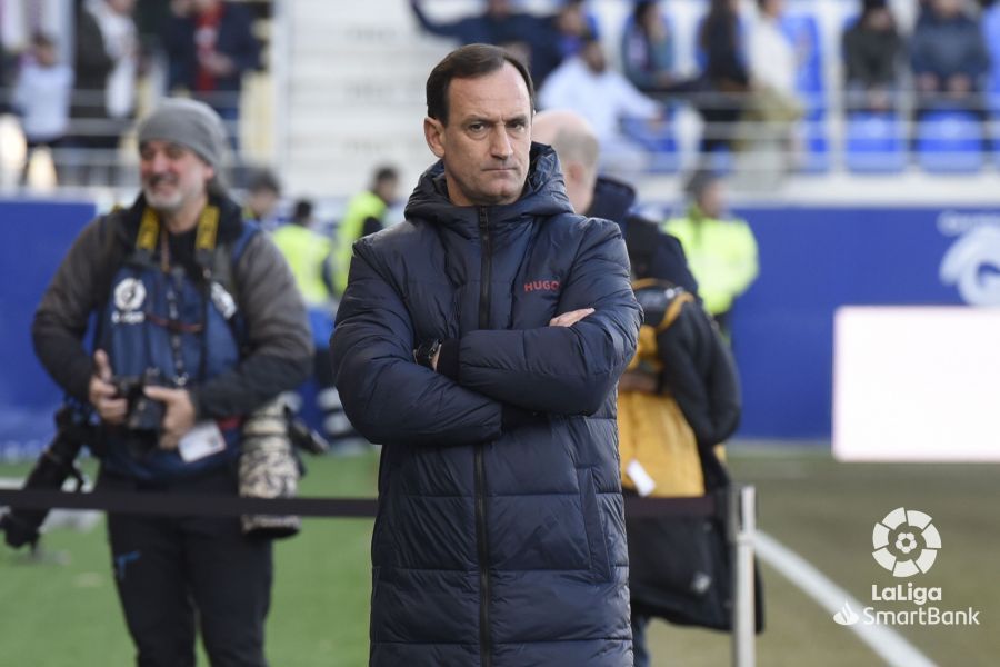 Imágenes del partido Huesca Mirandés. Foto La Liga 