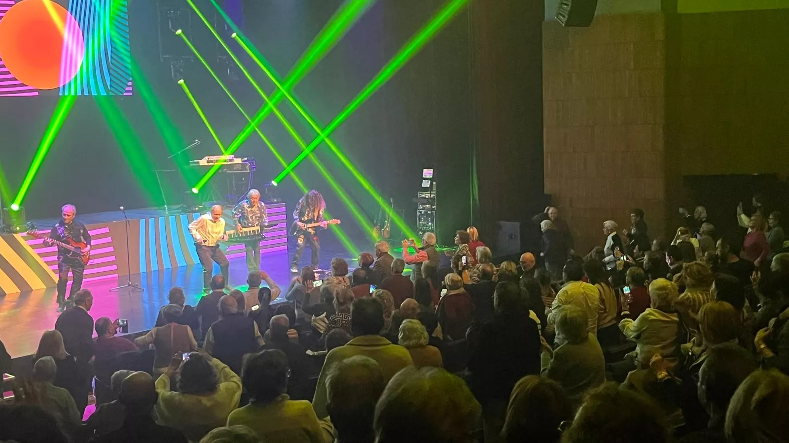 Concierto de Fórmula V en Huesca. Foto Mercedes Manterola