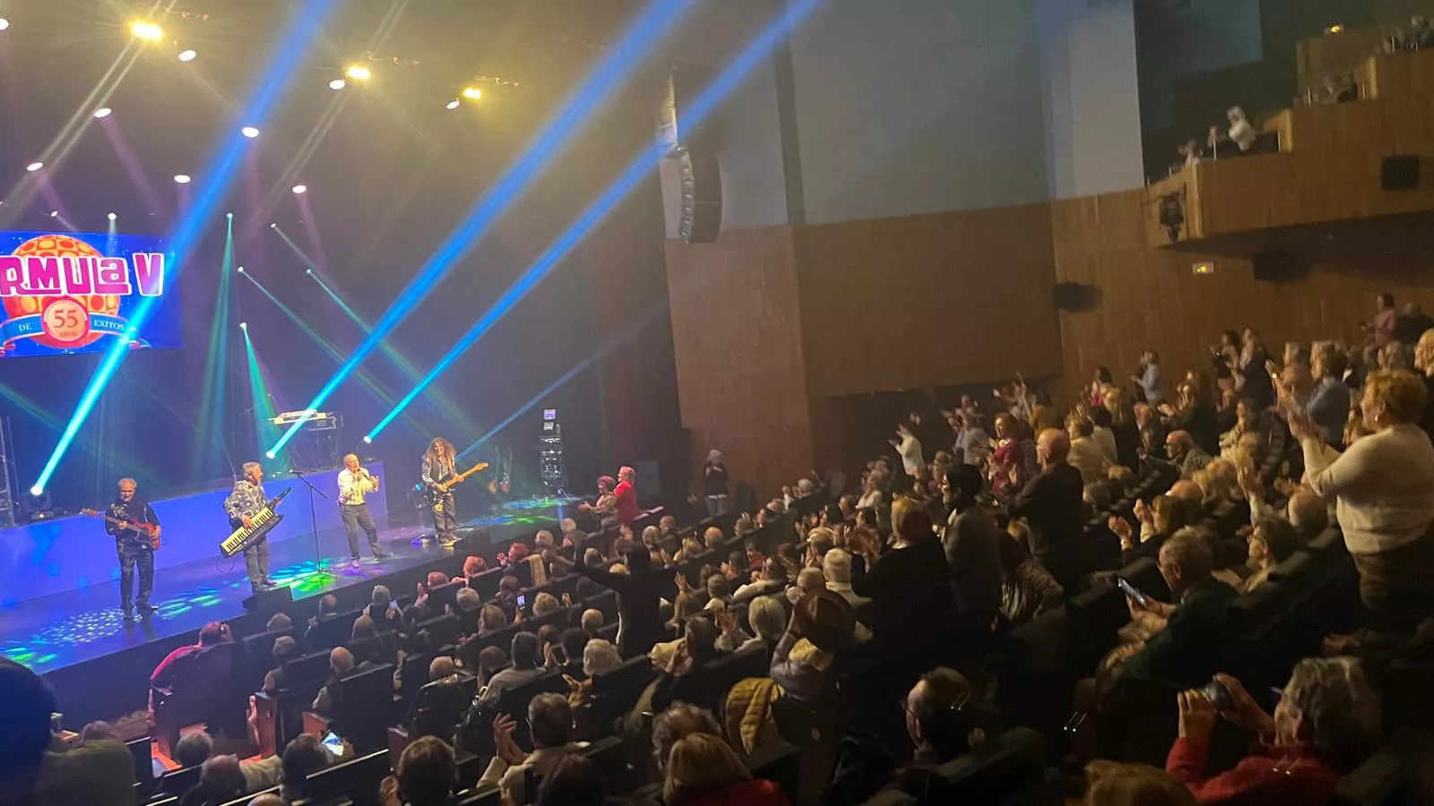Concierto de Fórmula V en Huesca. Foto Mercedes Manterola