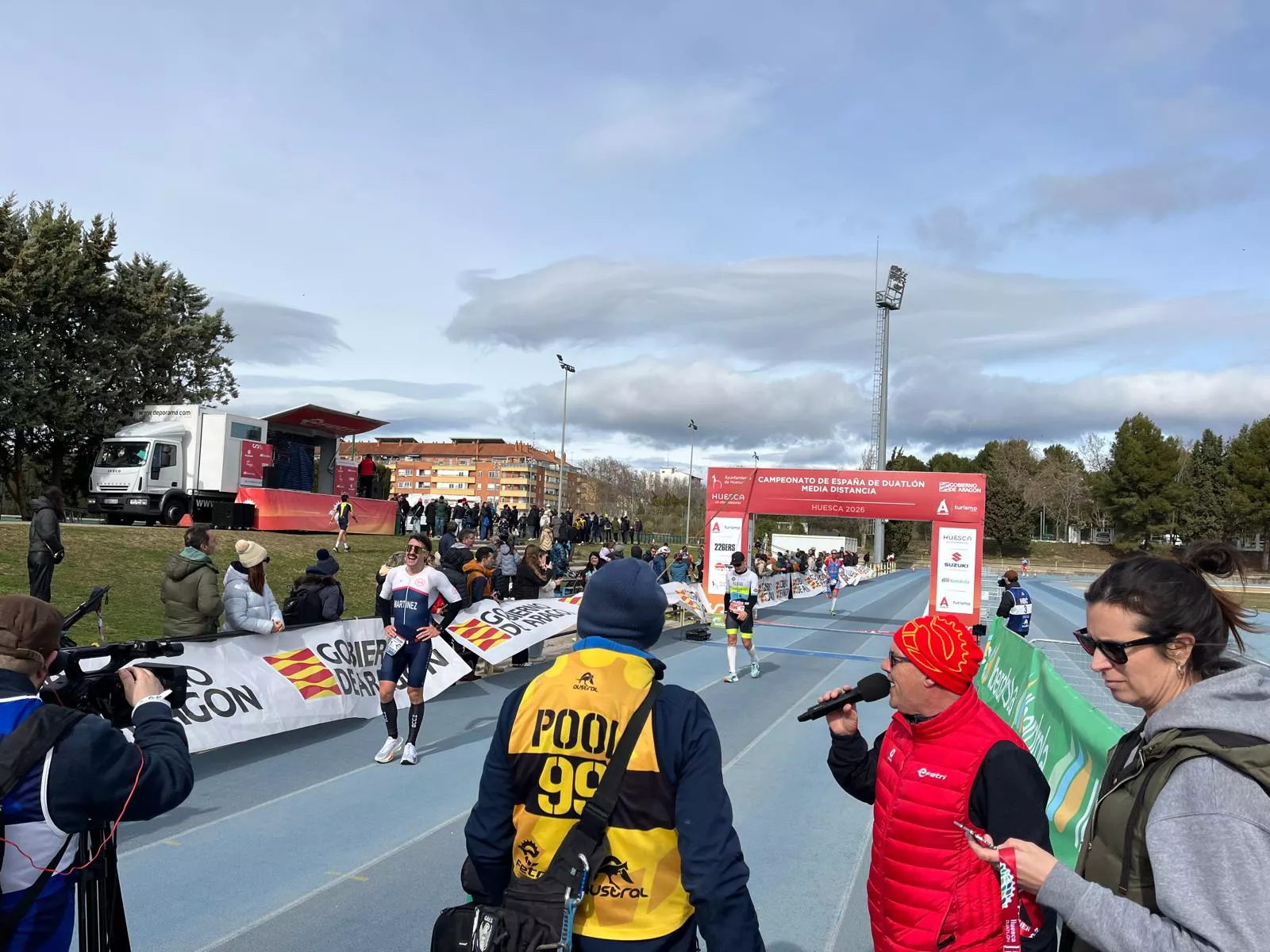 Imágenes Campeonato de España de Duatlón MD de Huesca 2026. Foto: Adri Mora