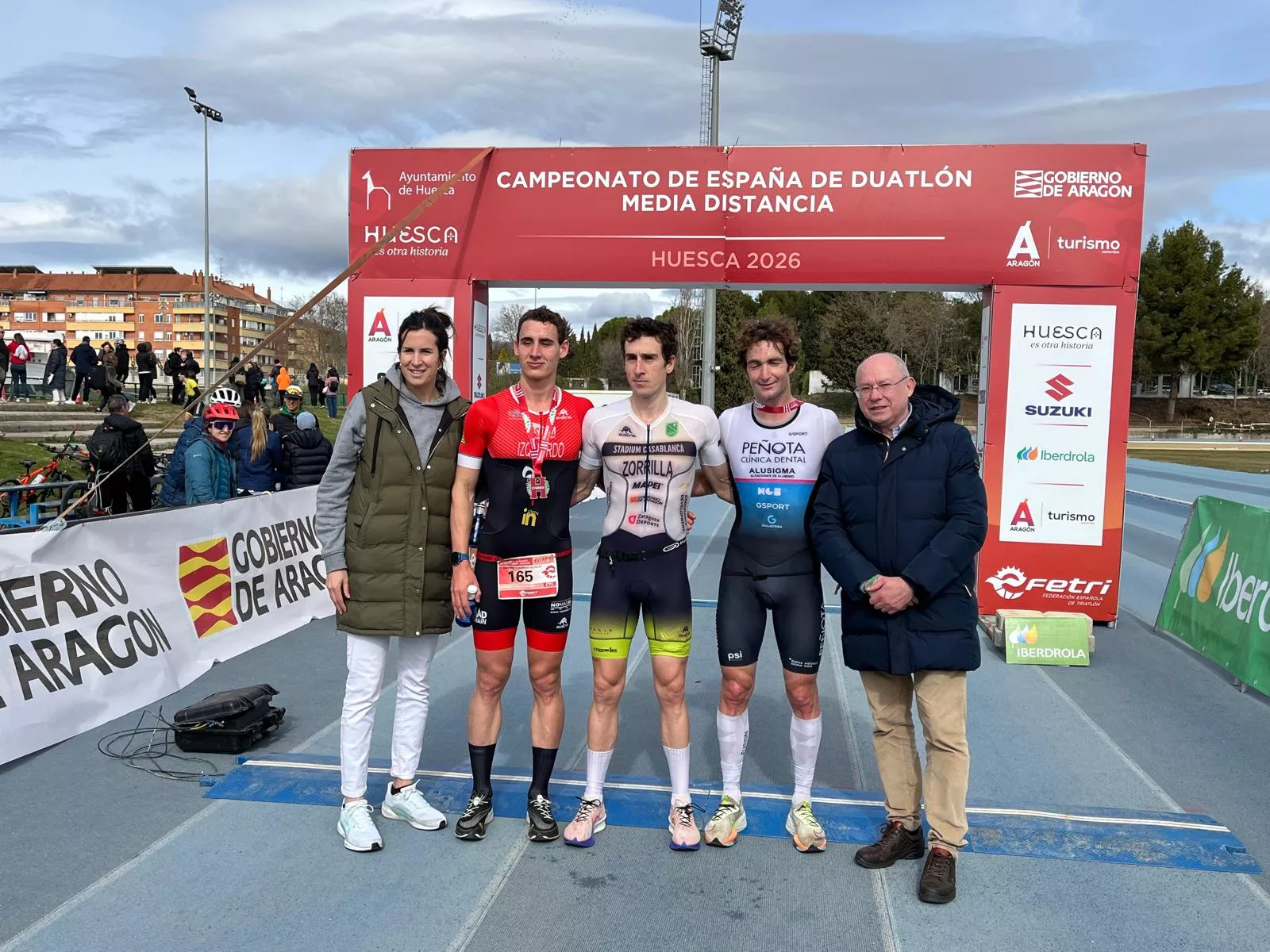 Imágenes Campeonato de España de Duatlón MD de Huesca 2026. Foto: Adri Mora
