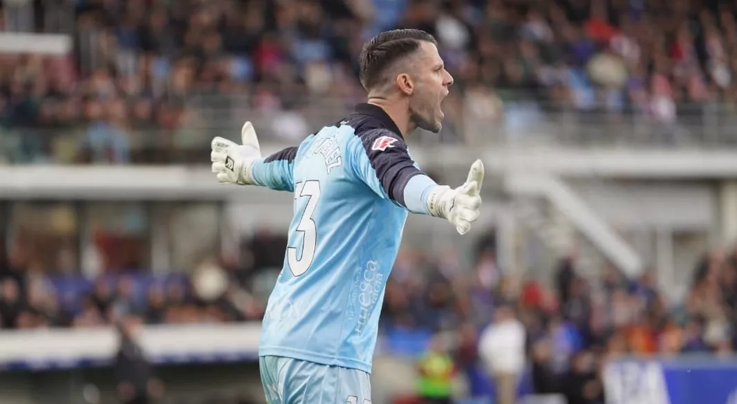 Dani Jiménez sigue creciendo a base de porterías a cero: "Es la dinámica a seguir". Foto: Dani Vidal