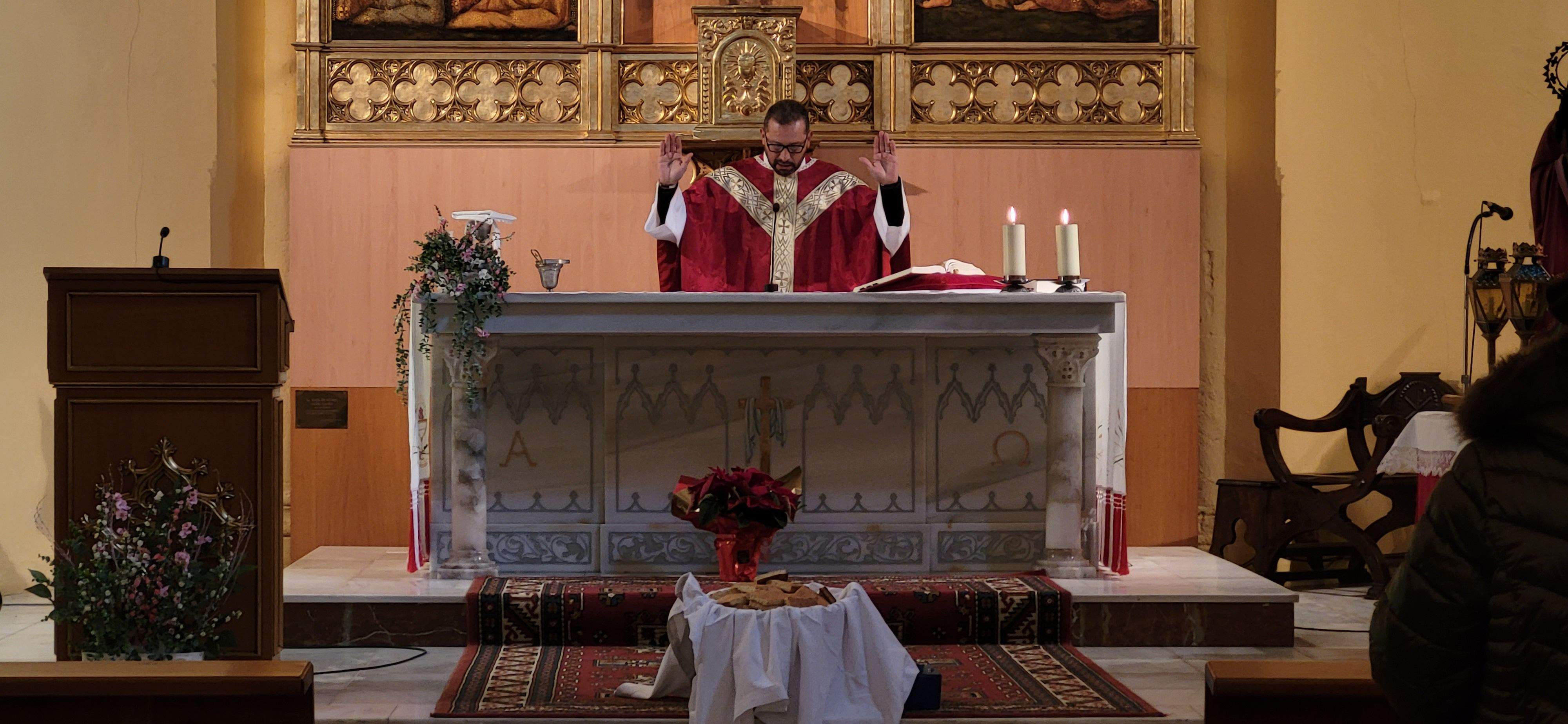 Imágenes de la fiesta de Santa Águeda en Huerto. Foto Mercedes Manterola