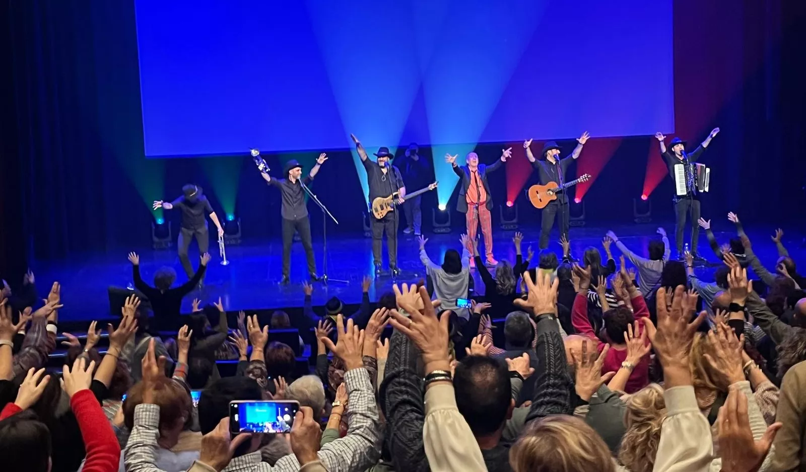 Concierto de Puro Relajo en Huesca. Foto Mercedes Manterola