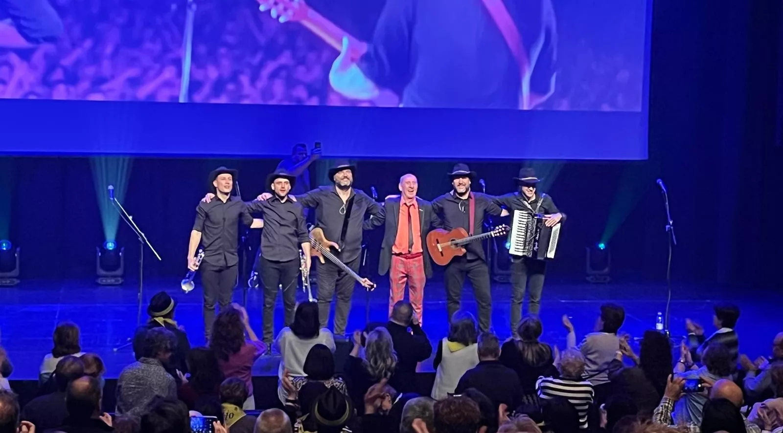 Concierto de Puro Relajo en Huesca. Foto Mercedes Manterola