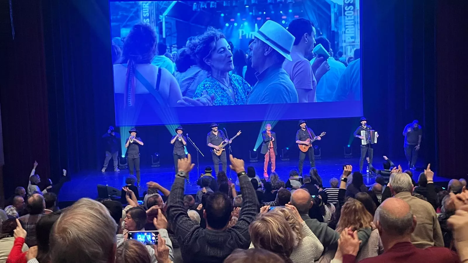 Concierto de Puro Relajo en Huesca. Foto Mercedes Manterola