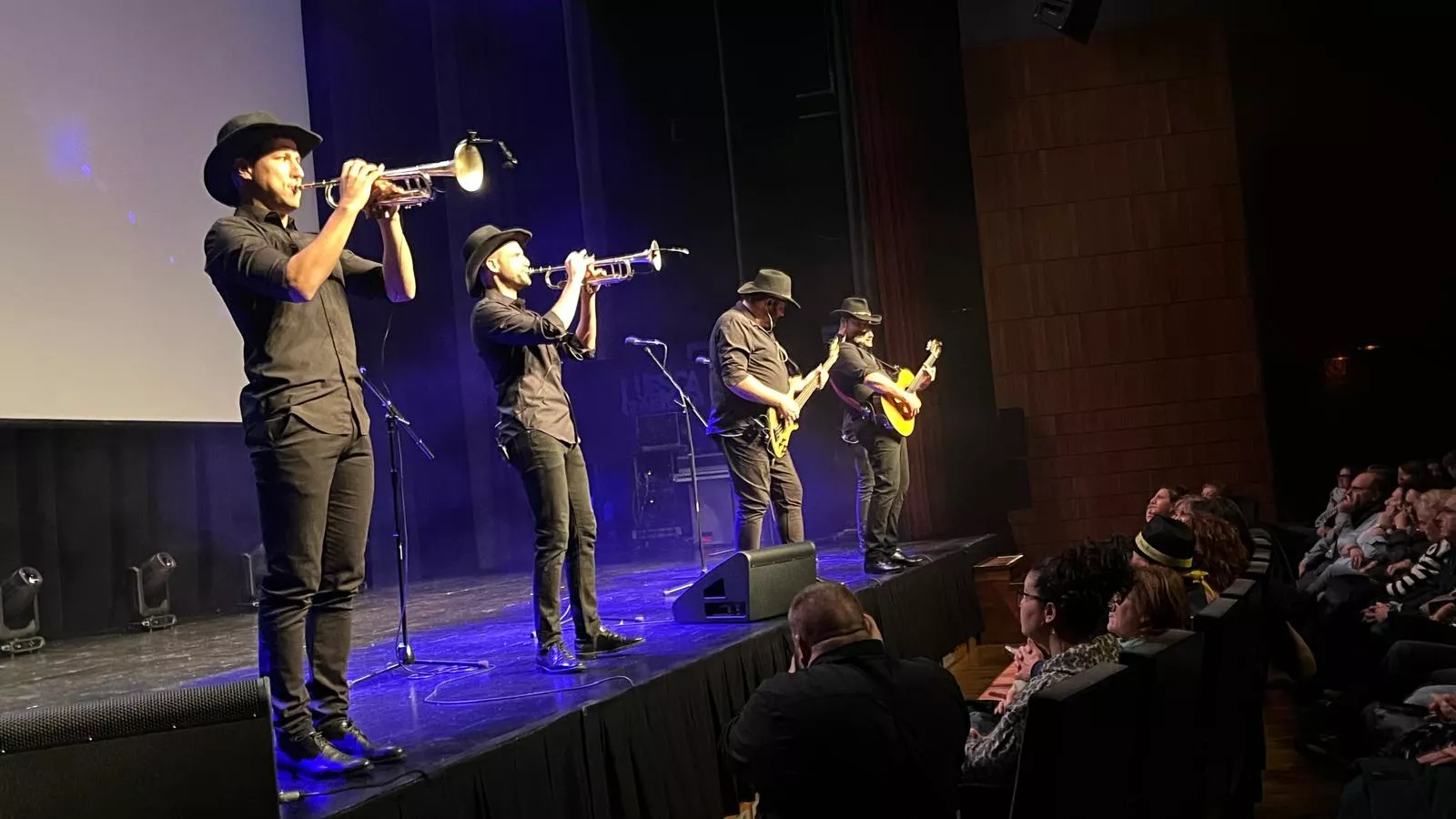 Concierto de Puro Relajo en Huesca. Foto Mercedes Manterola