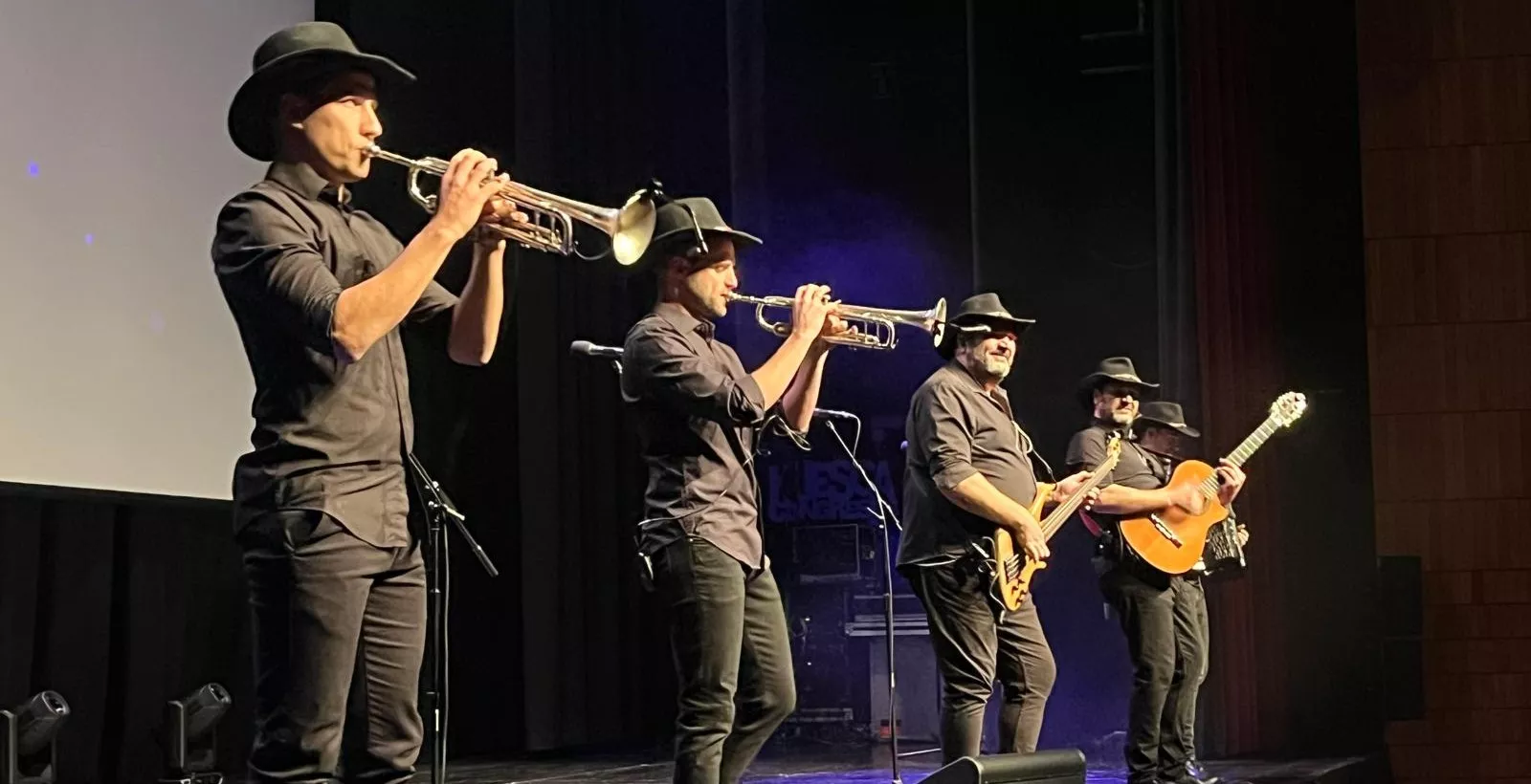 Concierto de Puro Relajo en Huesca. Foto Mercedes Manterola