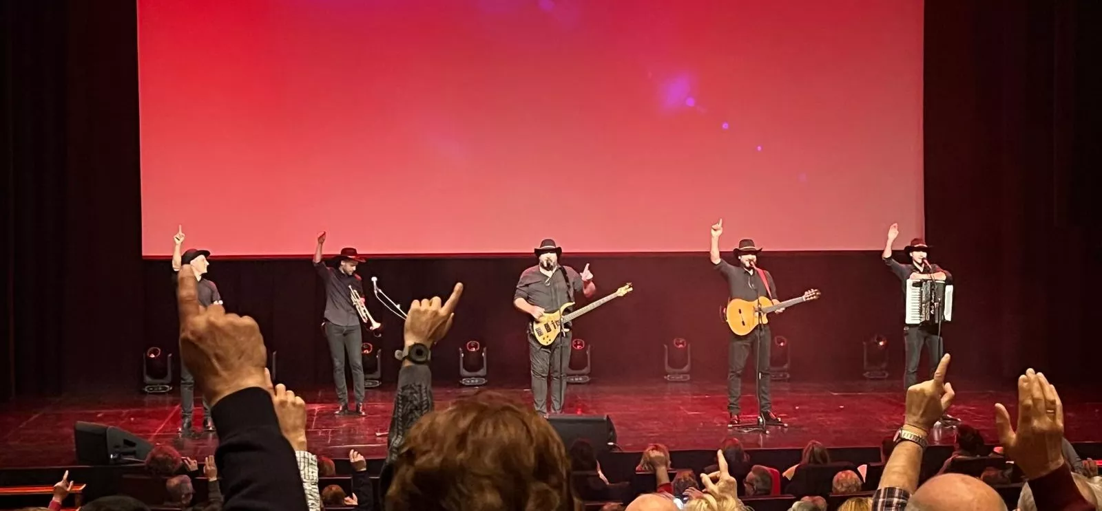 Concierto de Puro Relajo en Huesca. Foto Mercedes Manterola