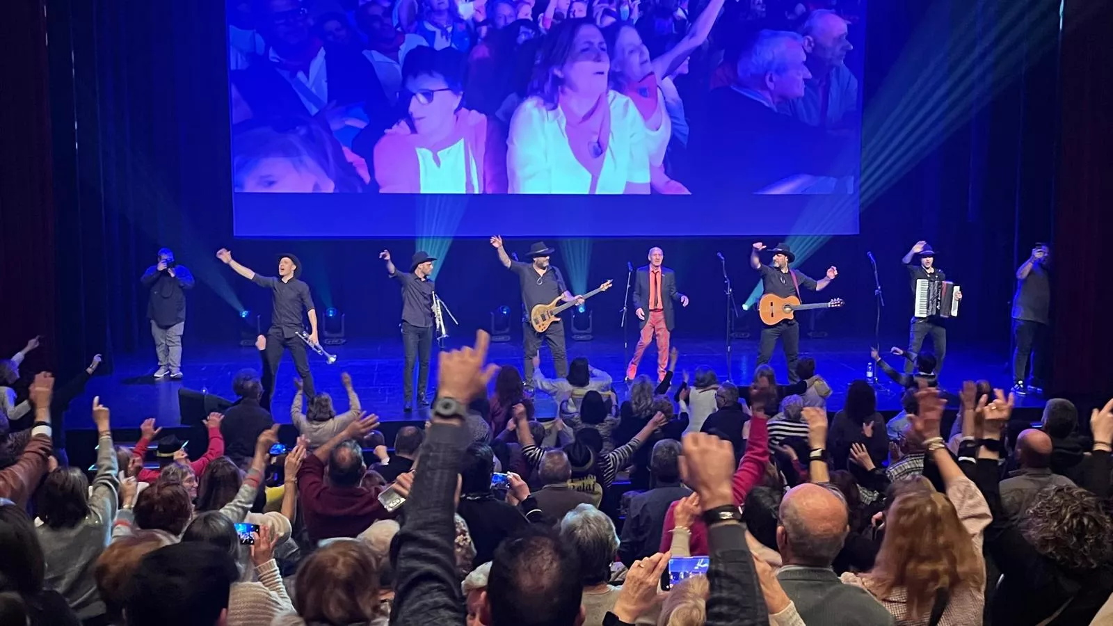 Concierto de Puro Relajo en Huesca. Foto Mercedes Manterola