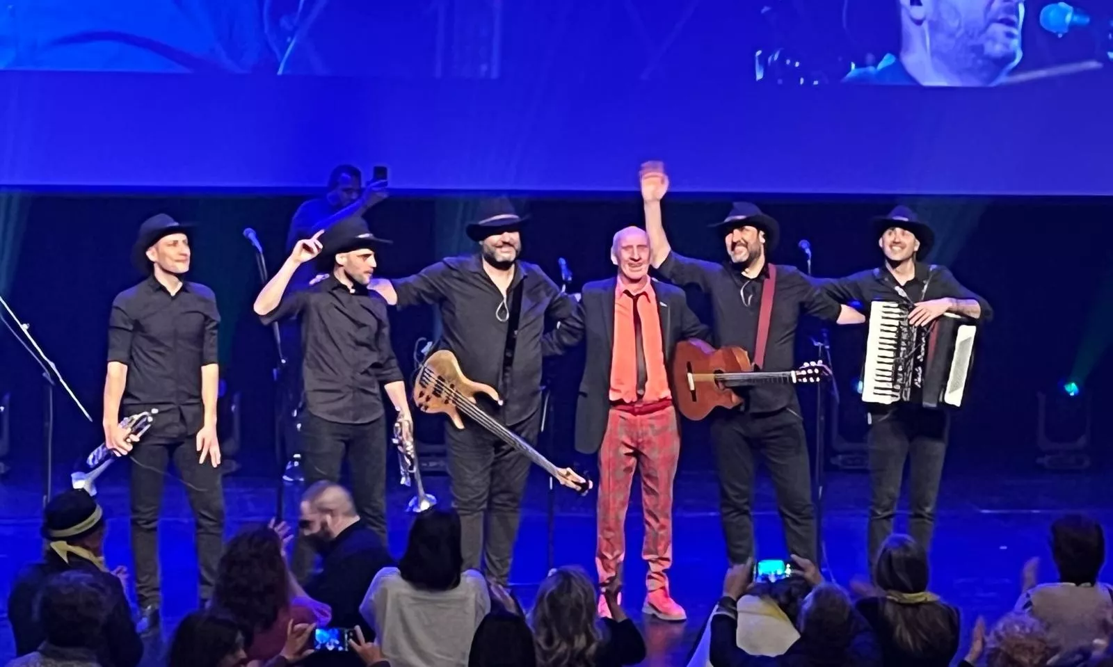 Concierto de Puro Relajo en Huesca. Foto Mercedes Manterola