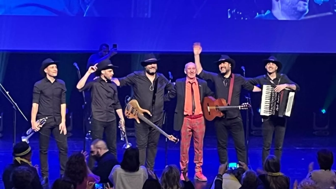 Concierto de Puro Relajo en Huesca. Foto Mercedes Manterola