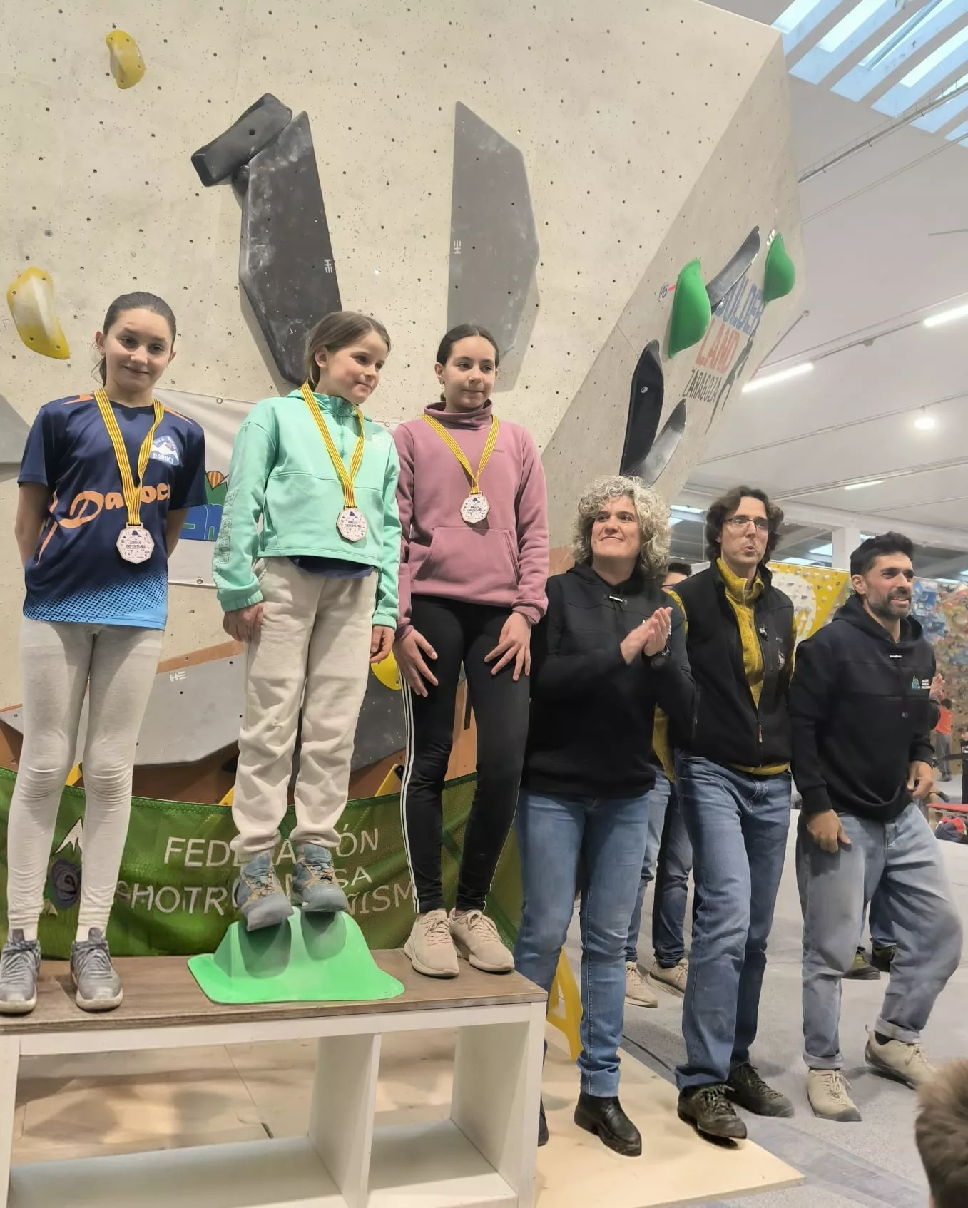 Podio sub13 femenino