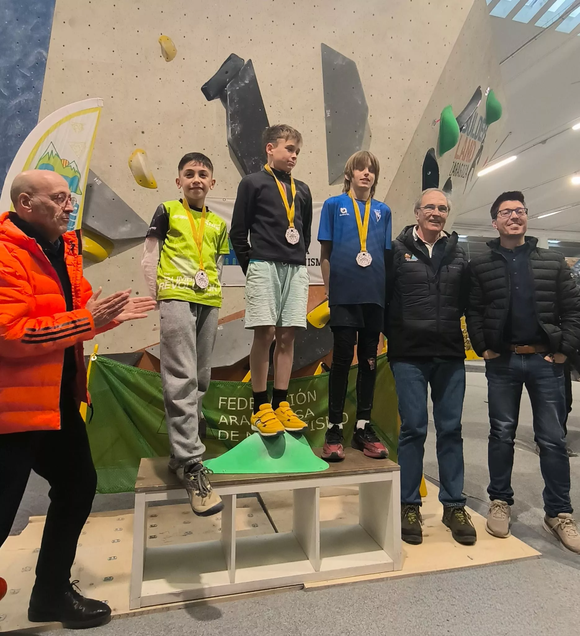 Podio sub13 masculino