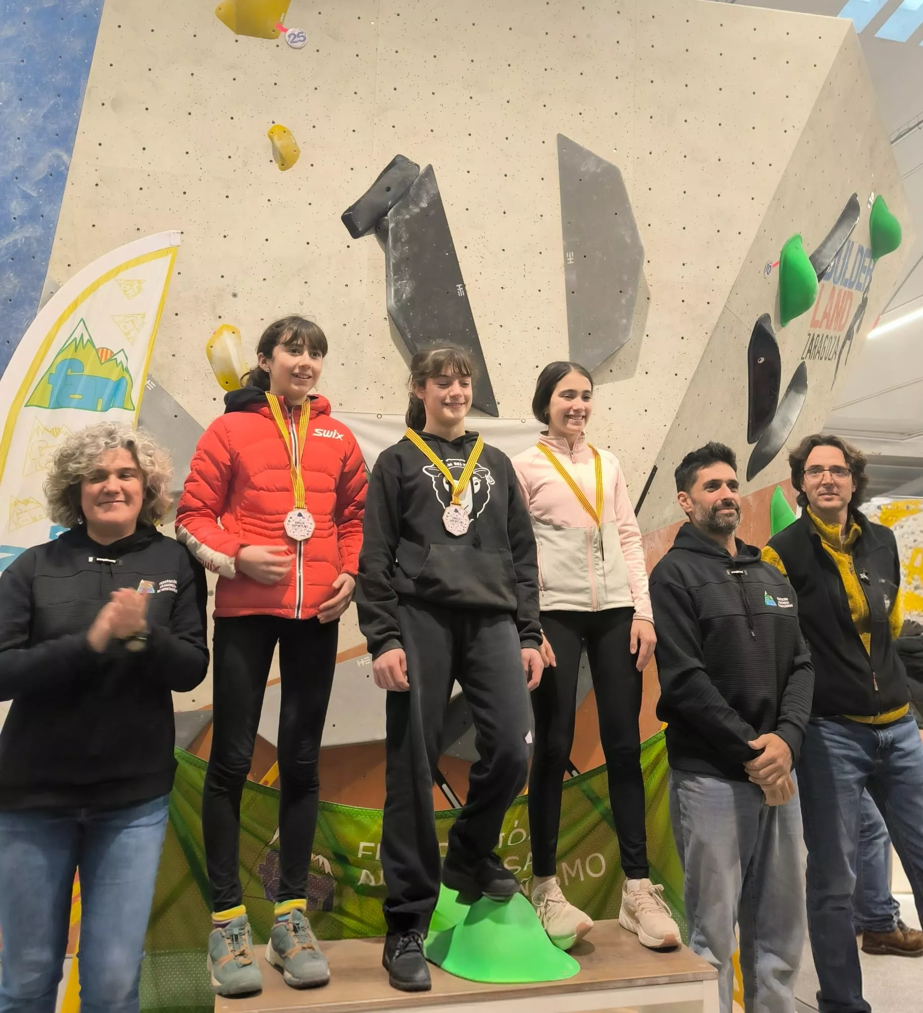 Podio sub15 femenino