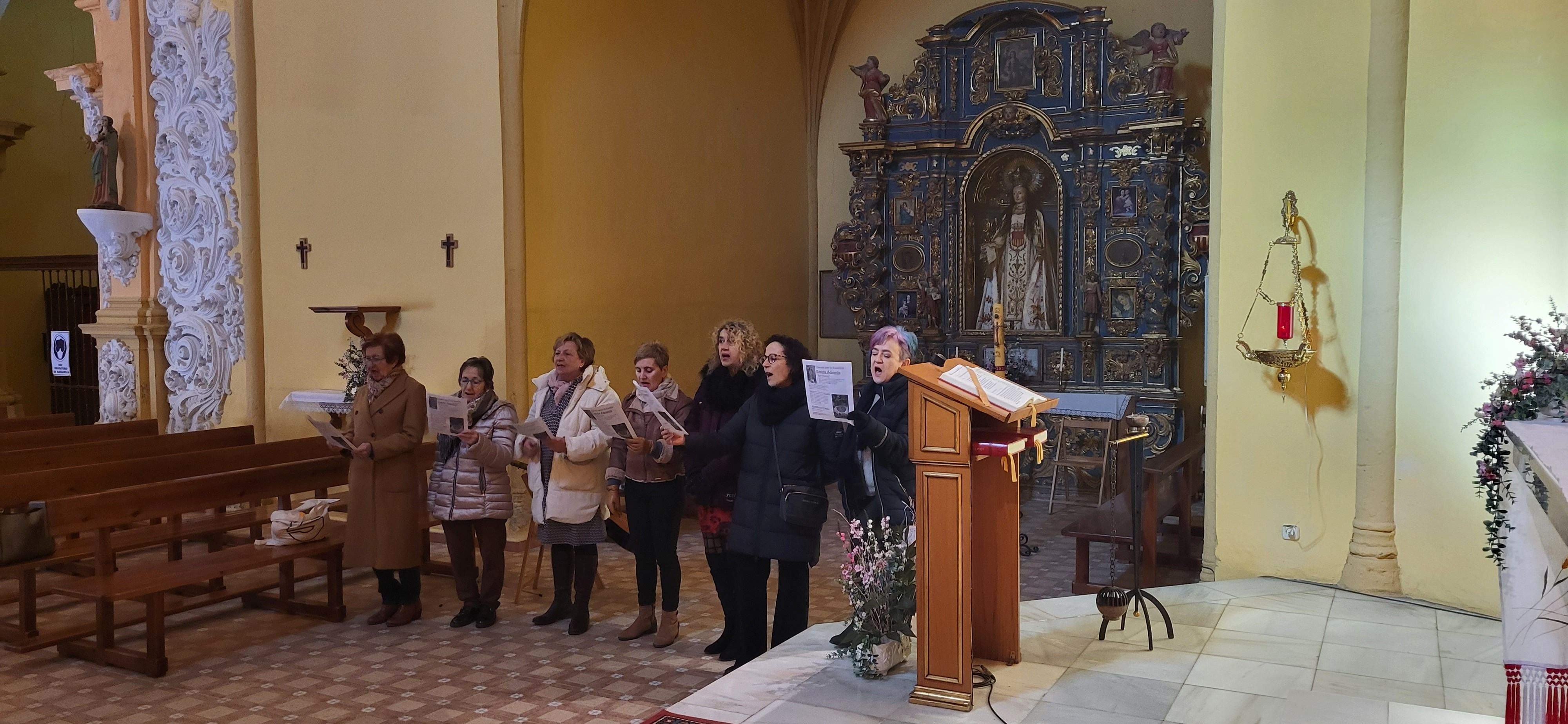 Imágenes de la fiesta de Santa Águeda en Huerto. Foto Mercedes Manterola