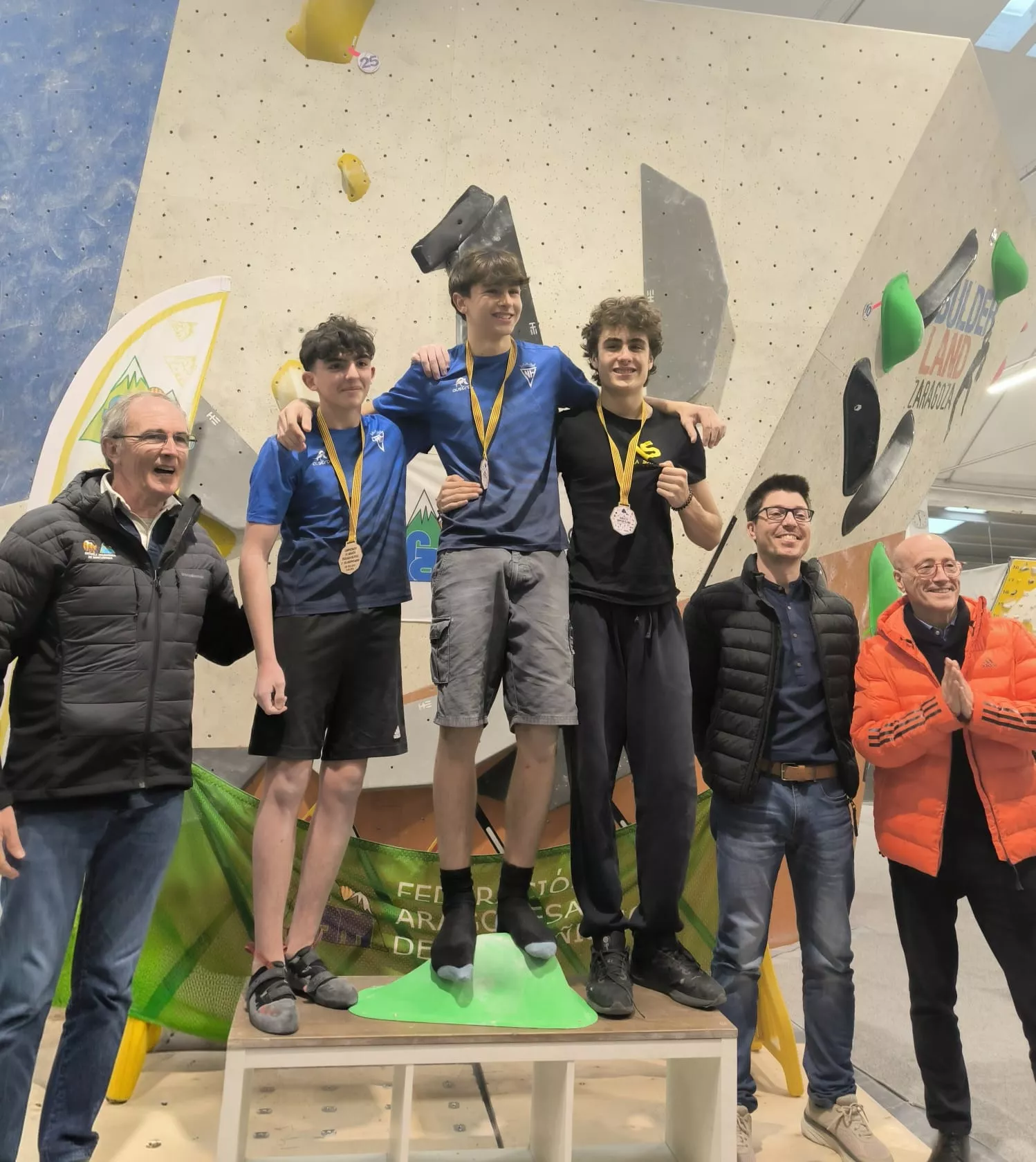 Podio sub17 masculino