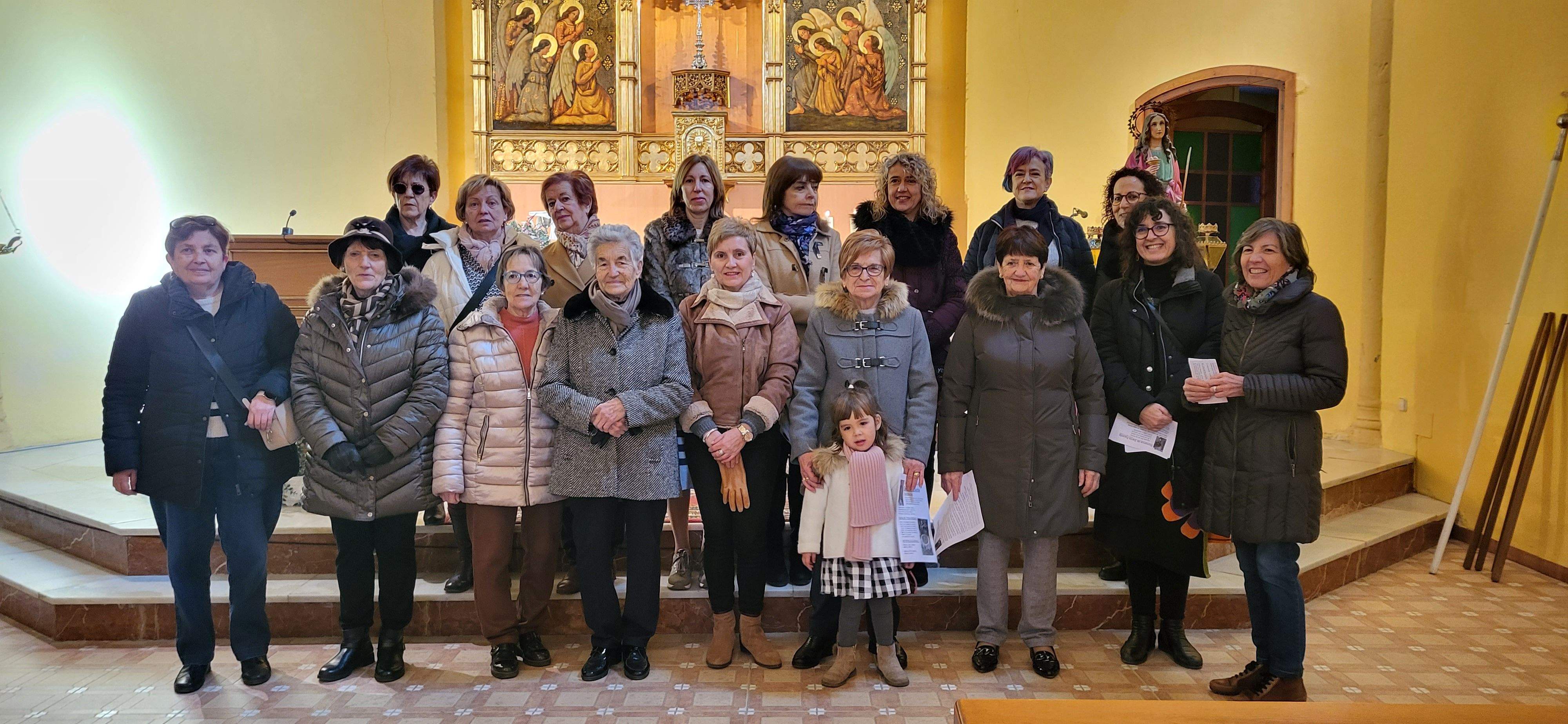 Imágenes de la fiesta de Santa Águeda en Huerto. Foto Mercedes Manterola