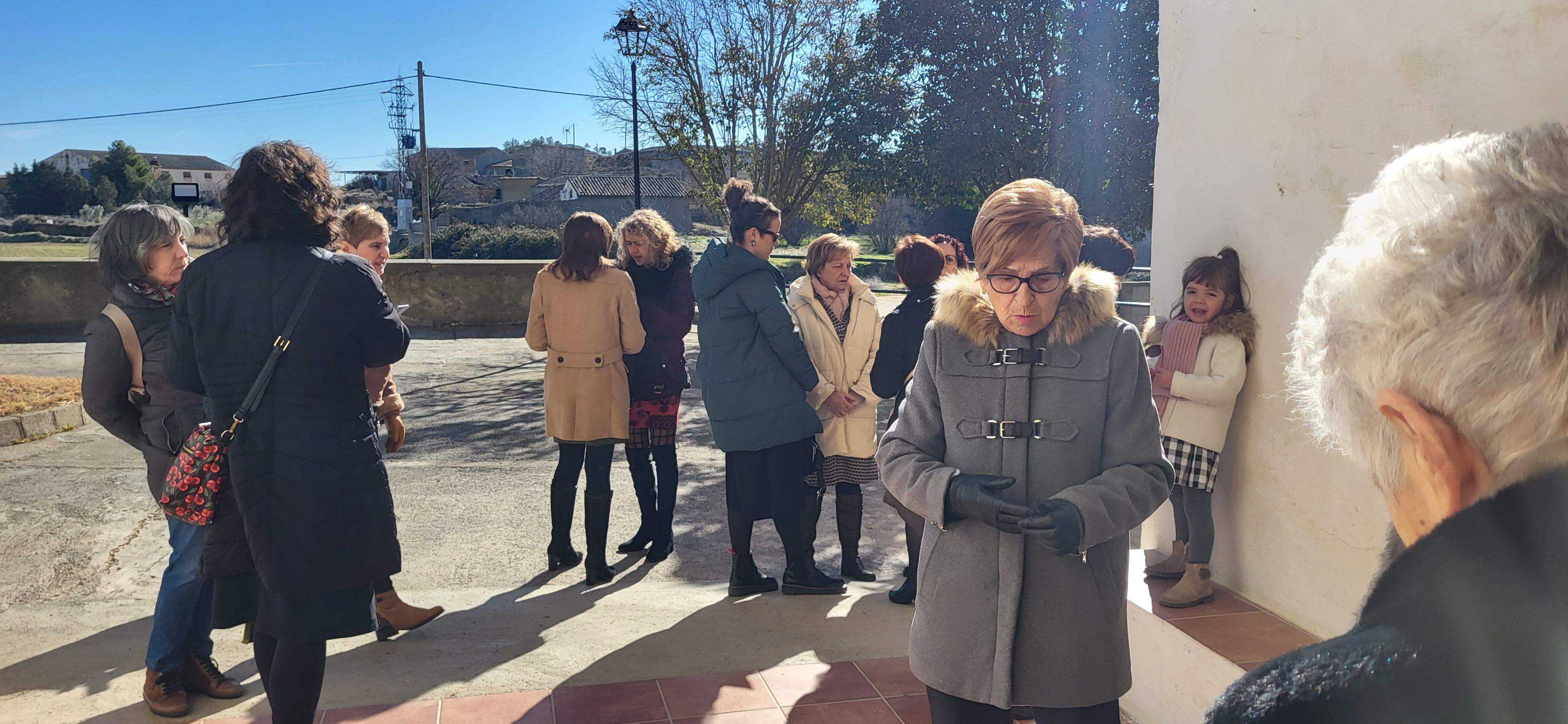 Imágenes de la fiesta de Santa Águeda en Huerto. Foto Mercedes Manterola
