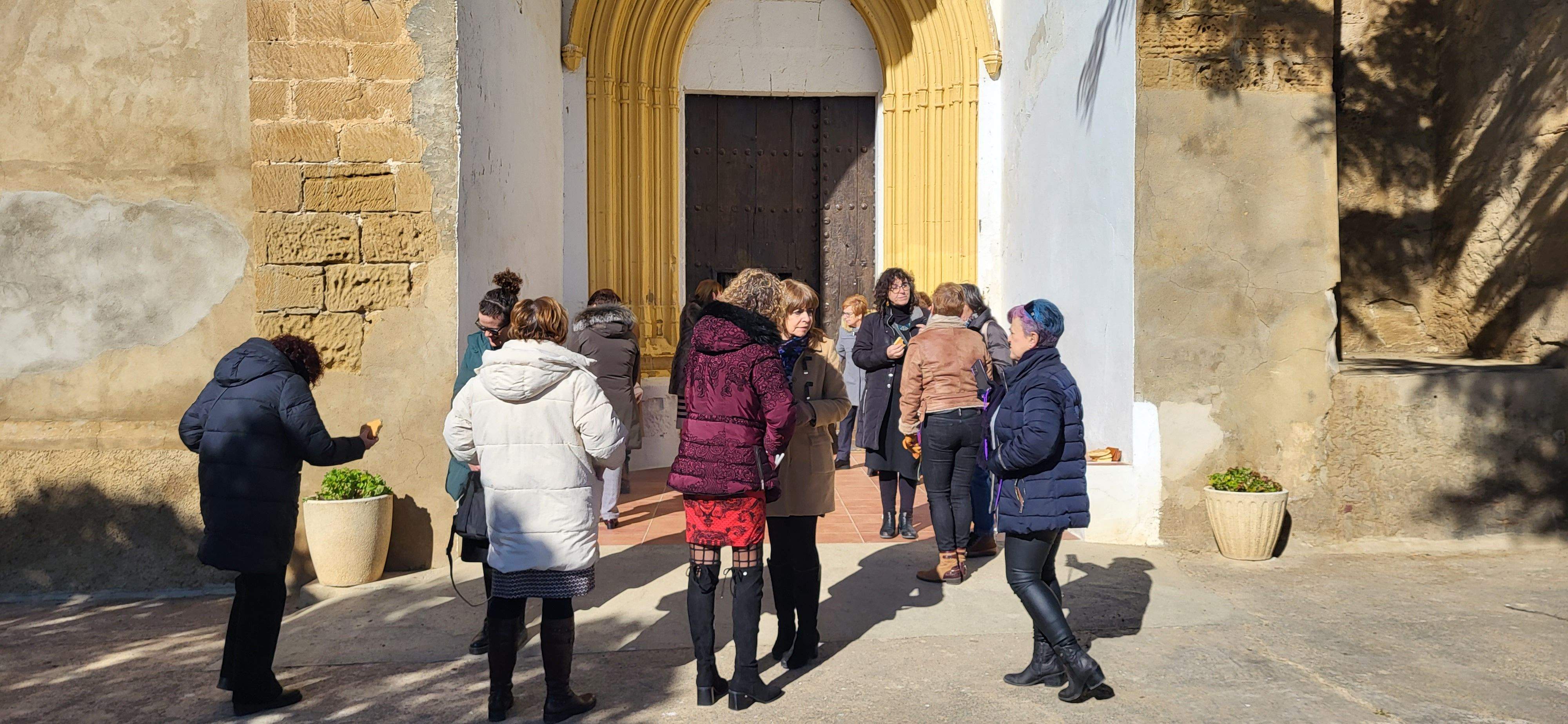 Imágenes de la fiesta de Santa Águeda en Huerto. Foto Mercedes Manterola