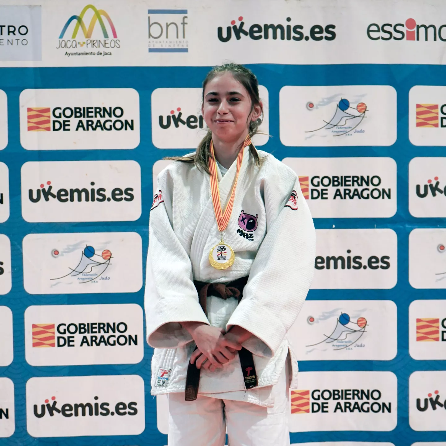 Podio Cadete femenino. Foto FAJYDA