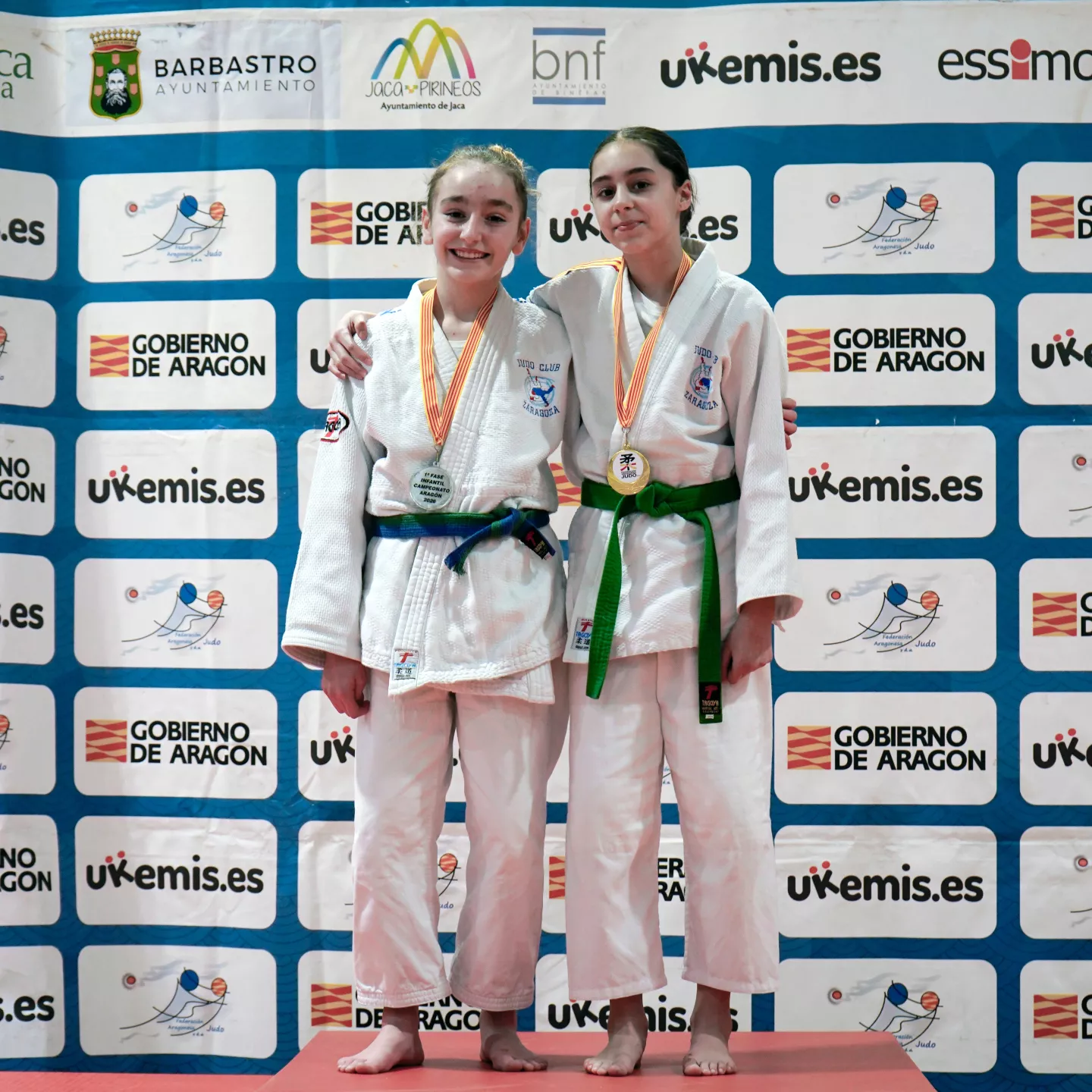 Podio Infantil Femenino. Foto FAJYDA