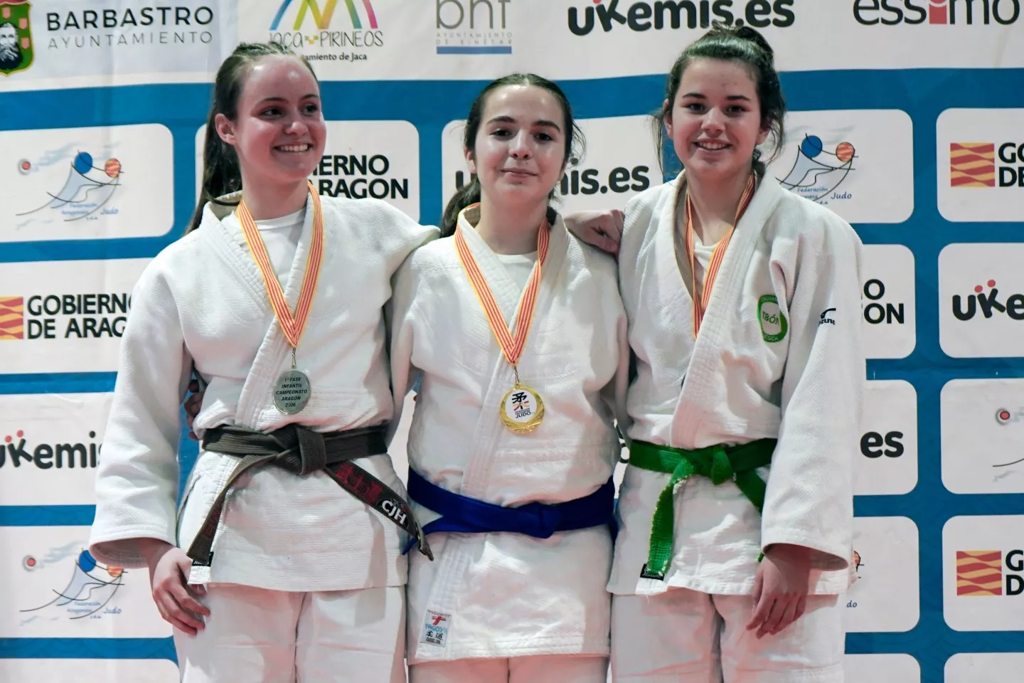 Podio Infantil Femenino. Foto FAJYDA