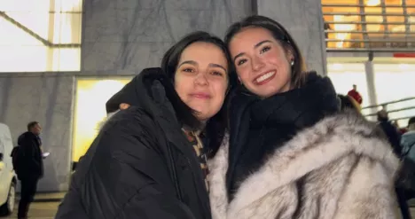 Imágenes del saque de honor de Inés Bergua en El Alcoraz