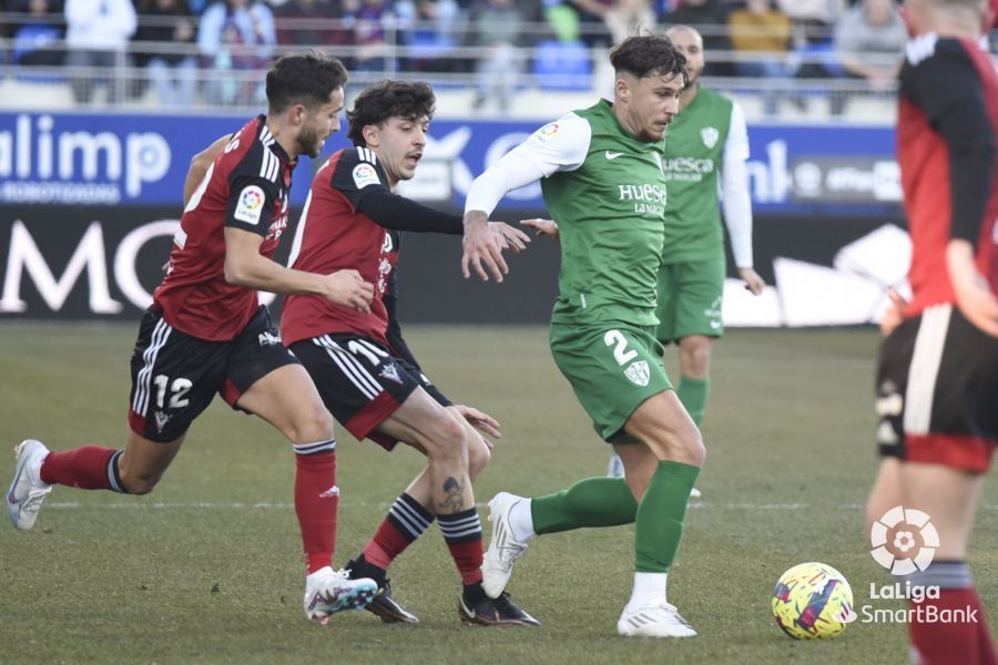 Imágenes del partido Huesca Mirandés. Foto La Liga  (5)