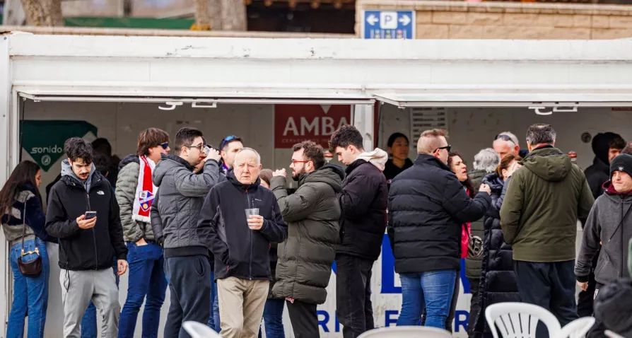 El Huesca organiza una previa con comida popular para el duelo frente al Mirandés