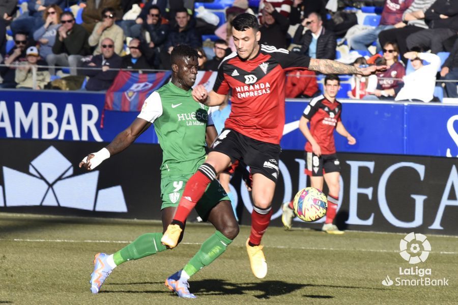 Imágenes del partido Huesca Mirandés. Foto La Liga  (9)