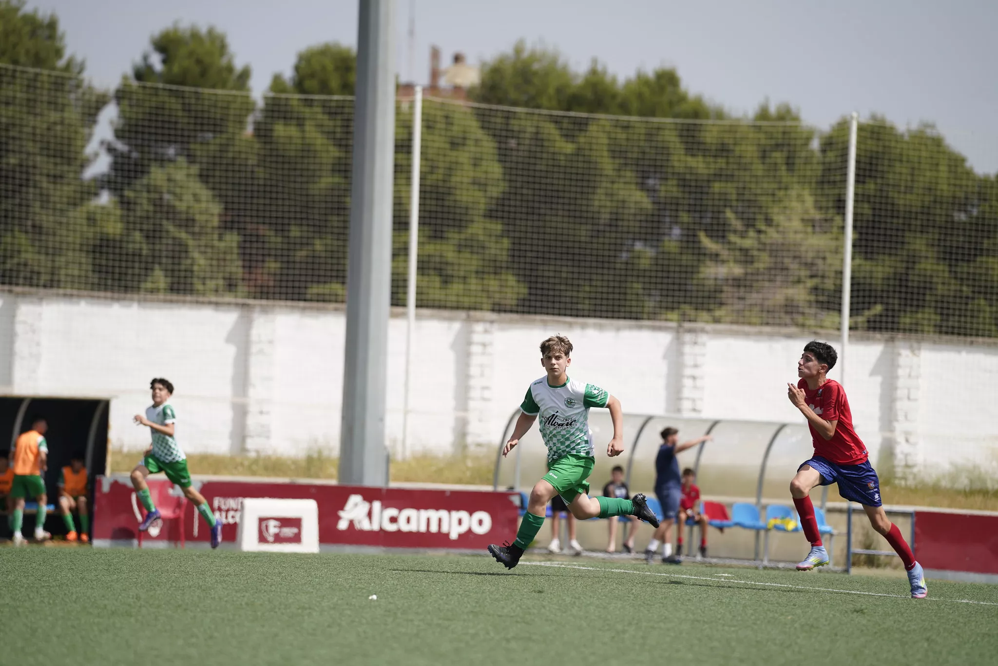 Foto de archivo fútbol base.