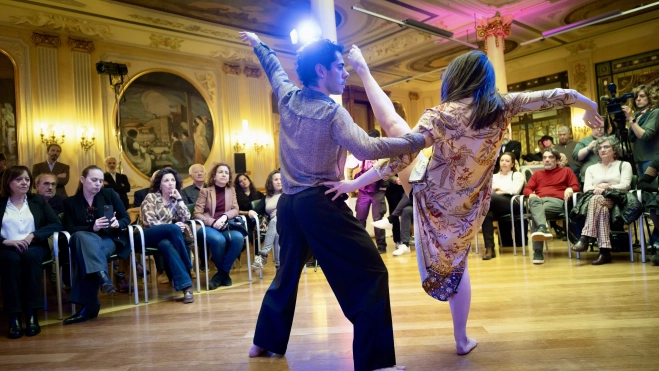 Danza en la presentación