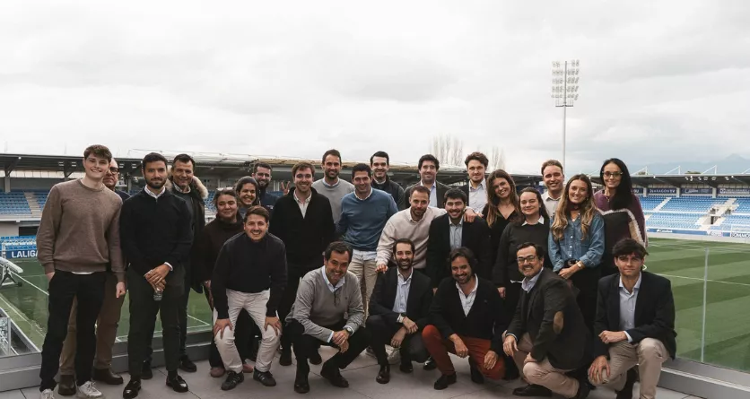 Visita de la Oficina de Clubes de LaLiga a la SD Huesca