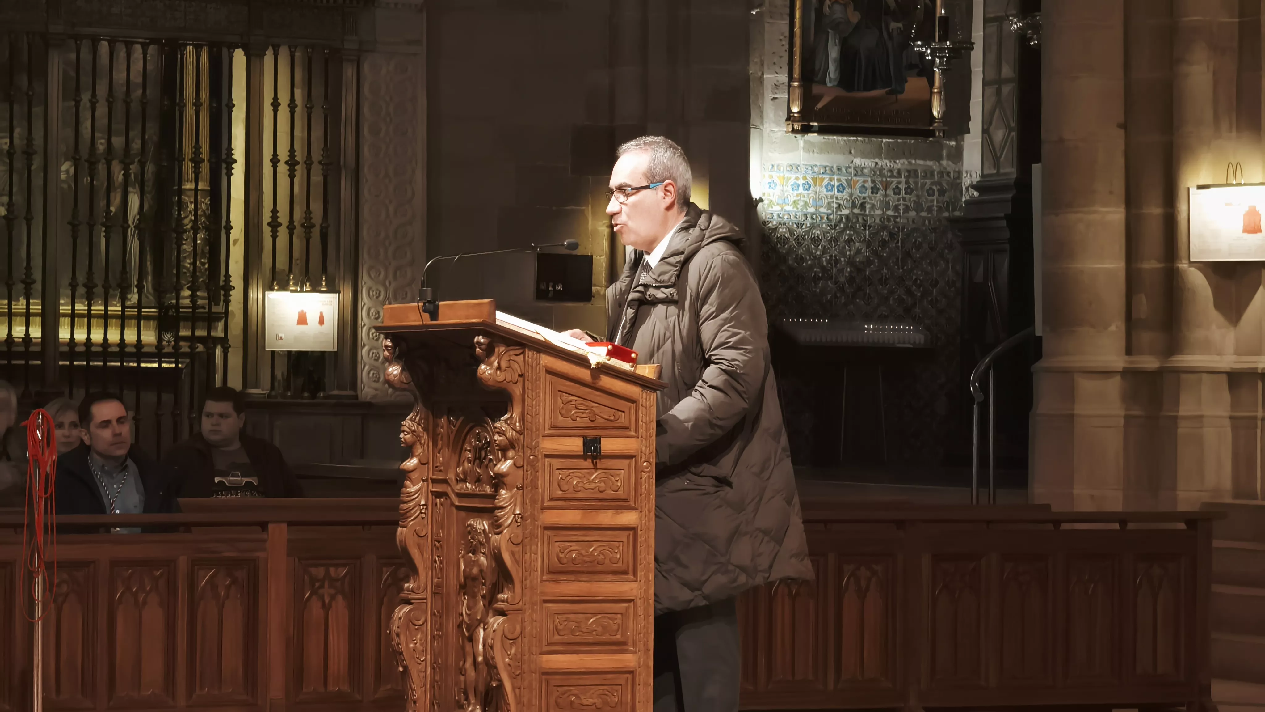 Celebración del Miércoles de Ceniza en Huesca. Foto María José Sampietro