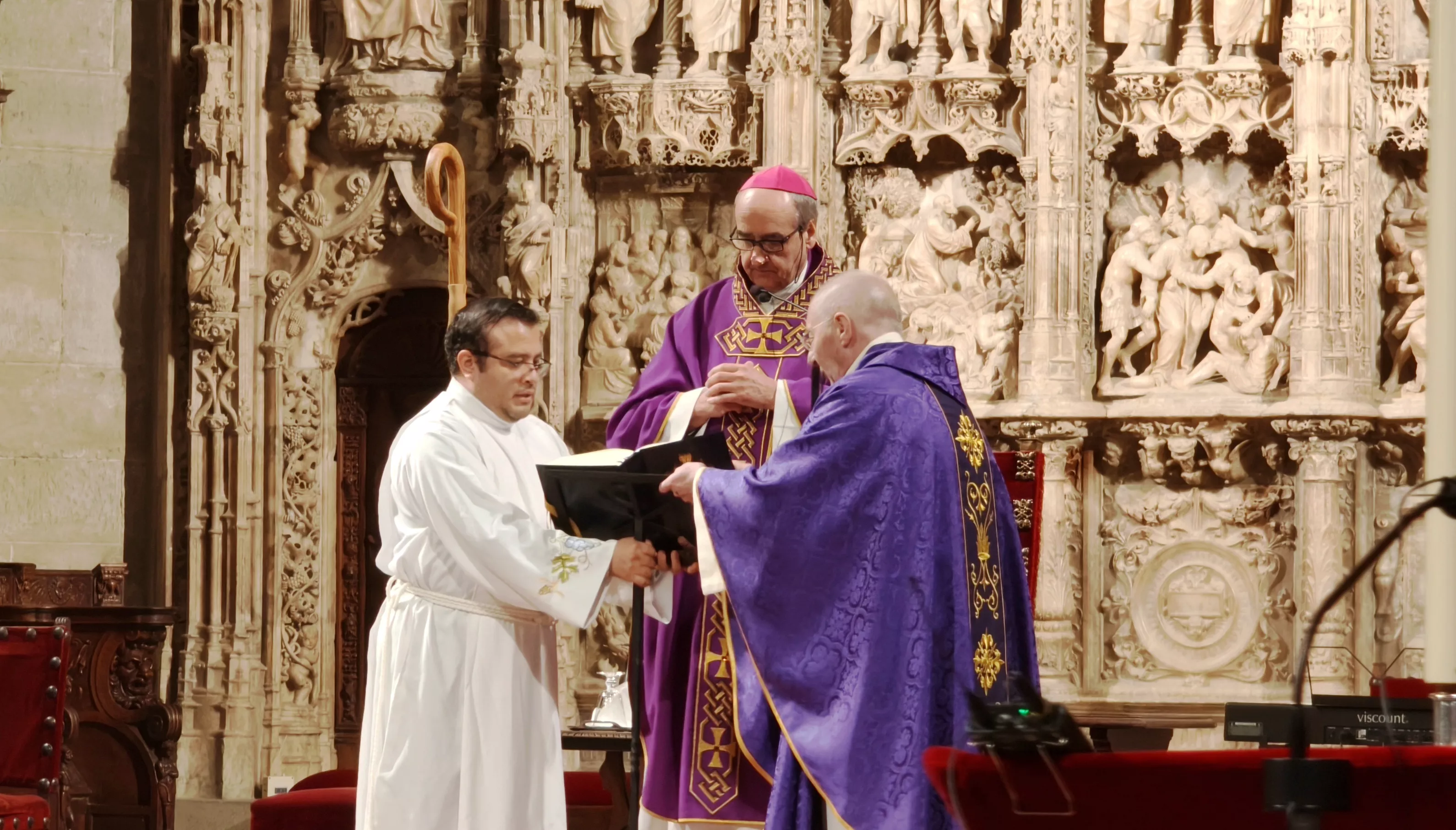 Celebración del Miércoles de Ceniza en Huesca. Foto María José Sampietro