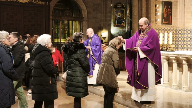 Imposición de la Ceniza