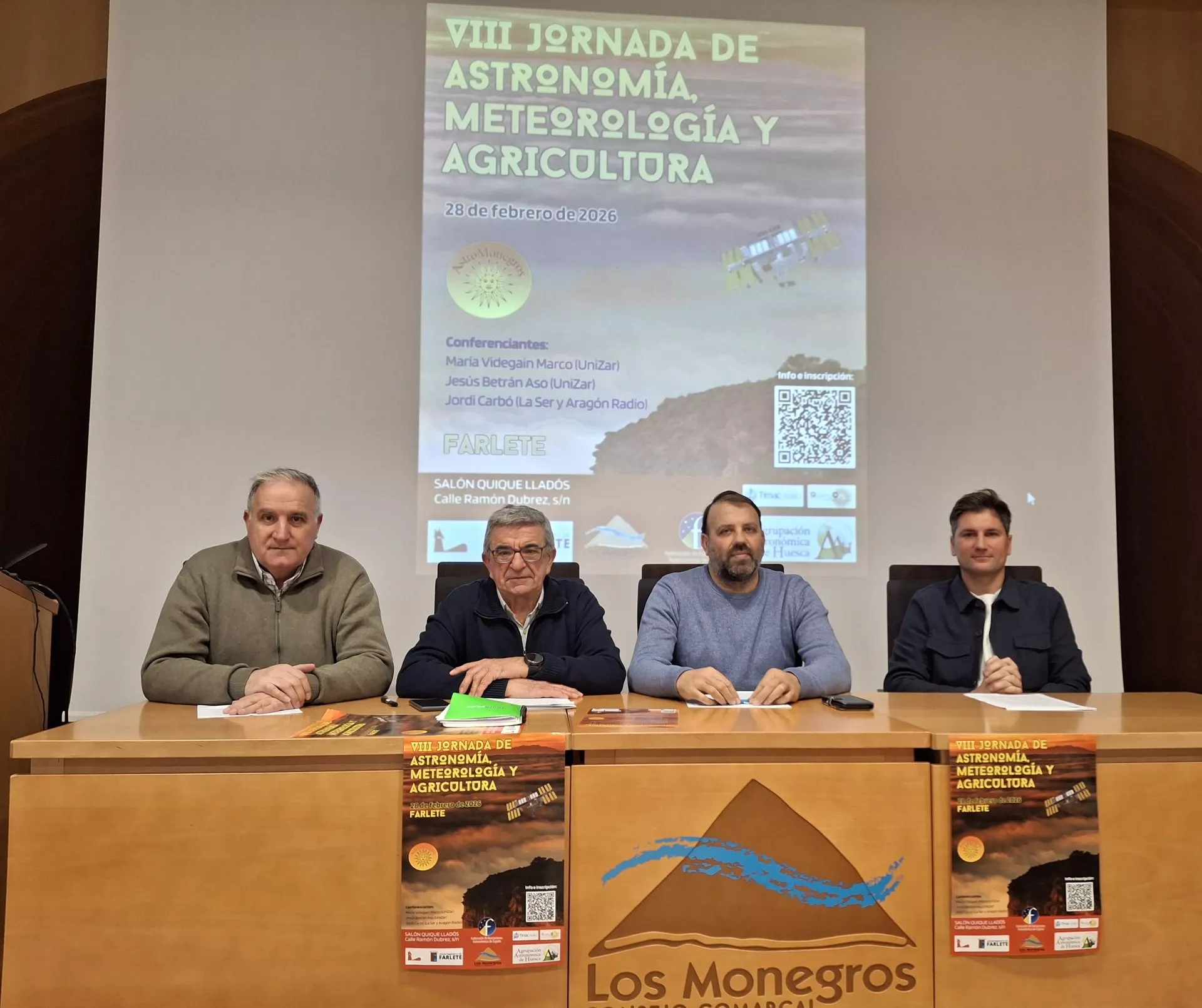 Presentación de la jornada de Astronomía, Meteorología y Agricultura que se va a celebrar en Farlete. Presentación de la jornada de Astronomía, Meteorología y Agricultura que se va a celebrar en Farlete.