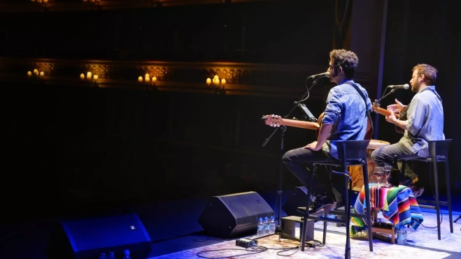 El concierto de Macipe y Lorente en Huesca tendrá formato acústico. Foto Sergio Sanz El concierto de Macipe y Lorente en Huesca tendrá formato acústico. Foto Sergio Sanz