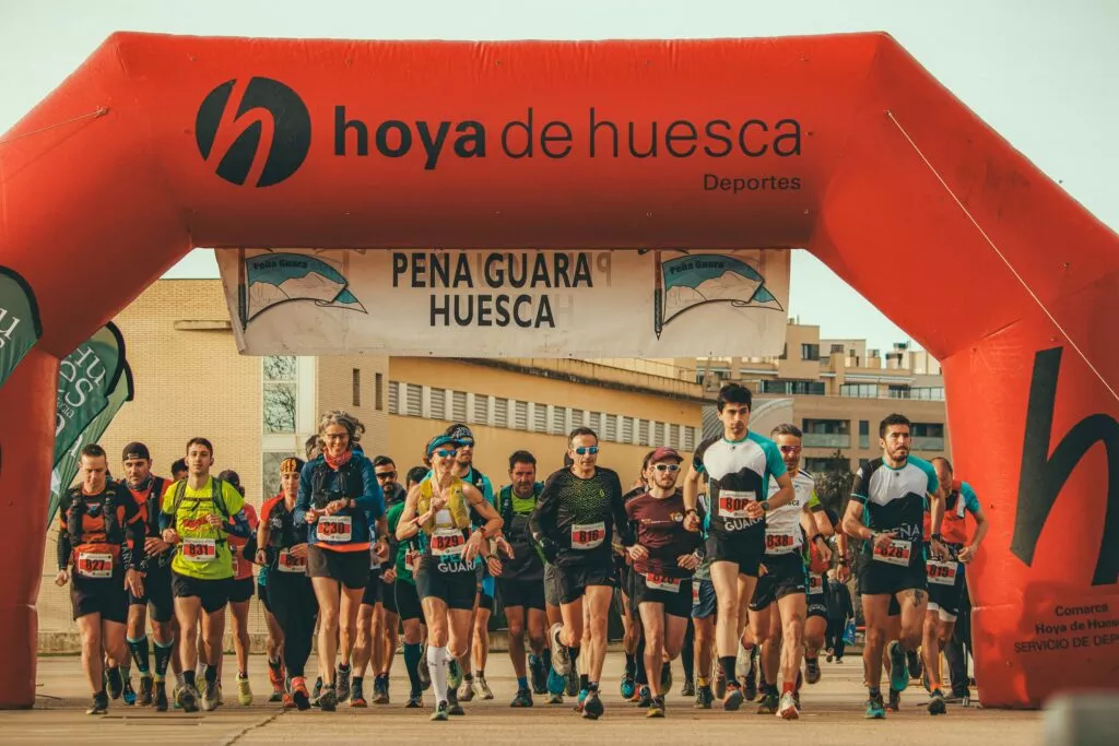 Imagen de la salida de la prueba en una edición anterior.