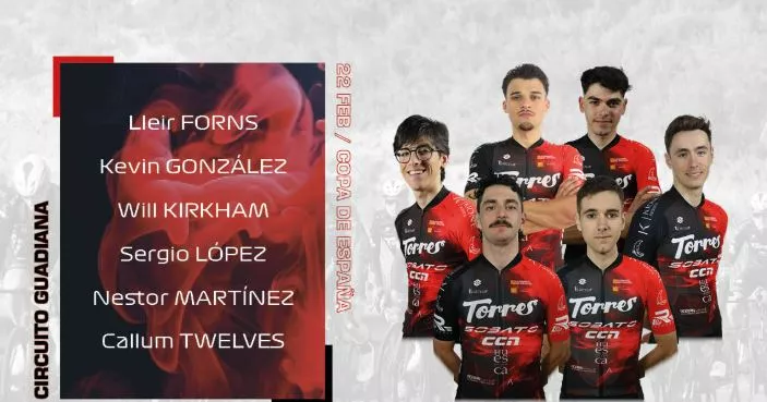 Alineación del Torres-Sobato en el circuito del Guadiana