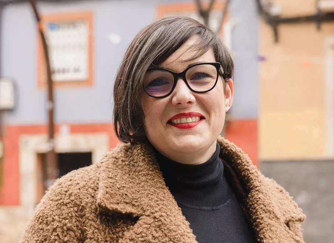 Verónica Villagrasa, secretaria Territorial de CHA en la provincia de Huesca.