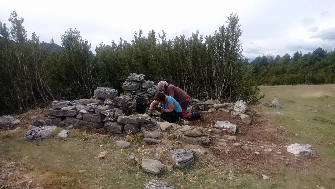 Sobrarbe descubre que sus mallatas de Albella tienen origen medieval.