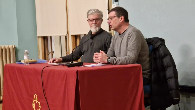 Pedro Santisteve y Luis Arduña. Foto Myriam Martínez