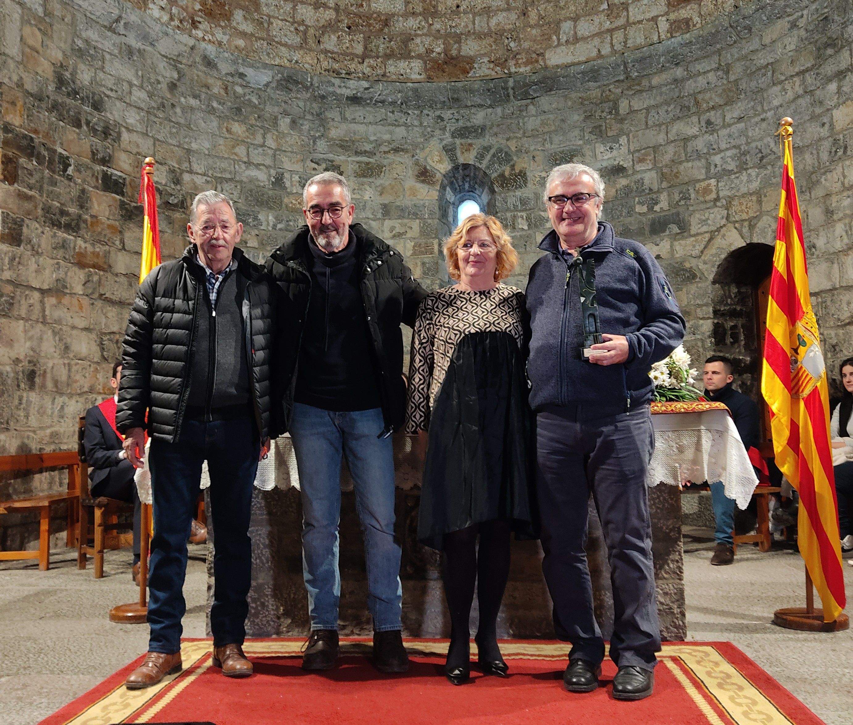 Entrega del premio a La Ronda de Boltaña
