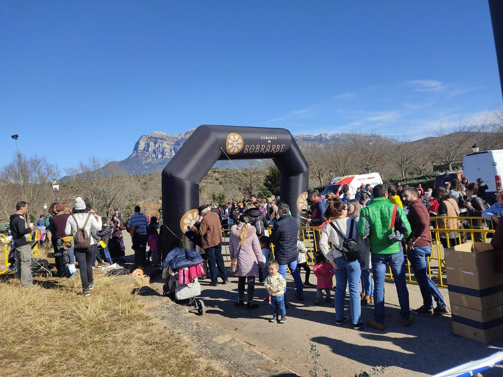 Muy buen ambiente durante el Cross de la Ferieta