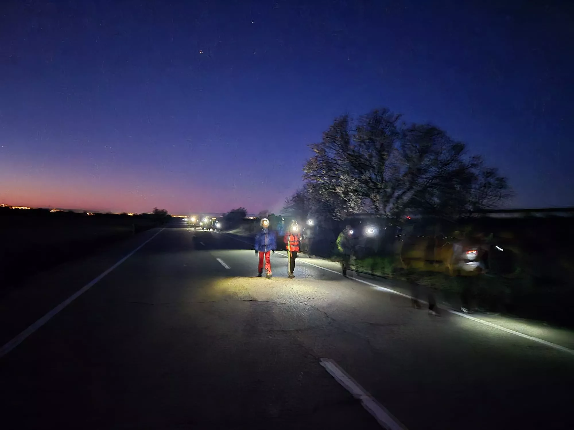 Prueba 2026 para la Javierada de los Amantes de la Naturaleza. Foto Juanlu Herrero