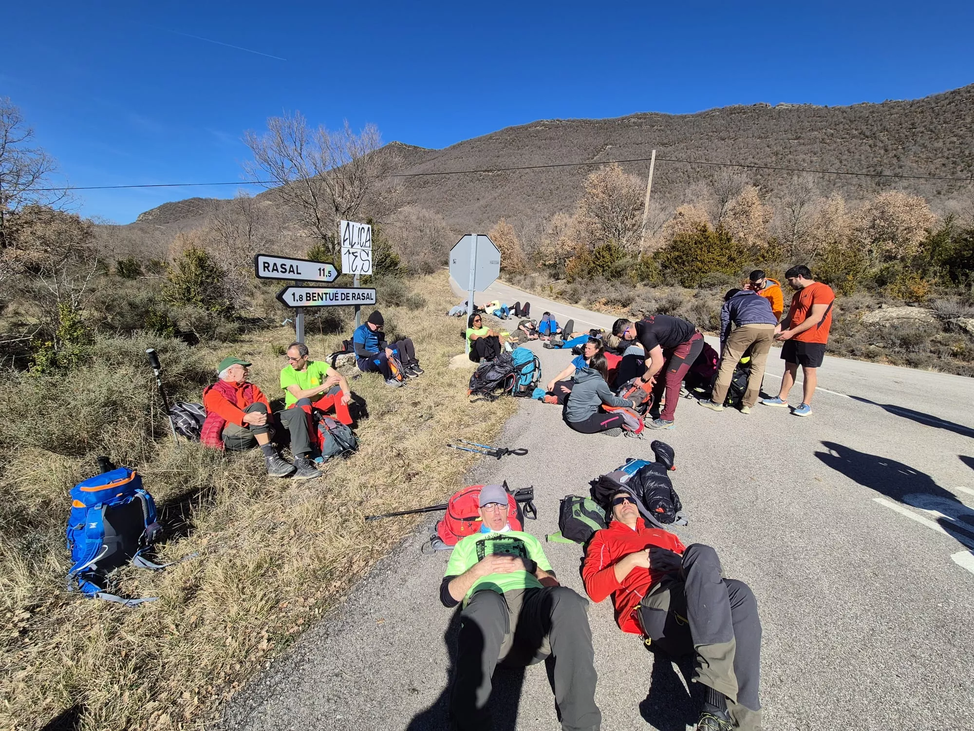 Prueba 2026 para la Javierada de los Amantes de la Naturaleza. Foto Juanlu Herrero