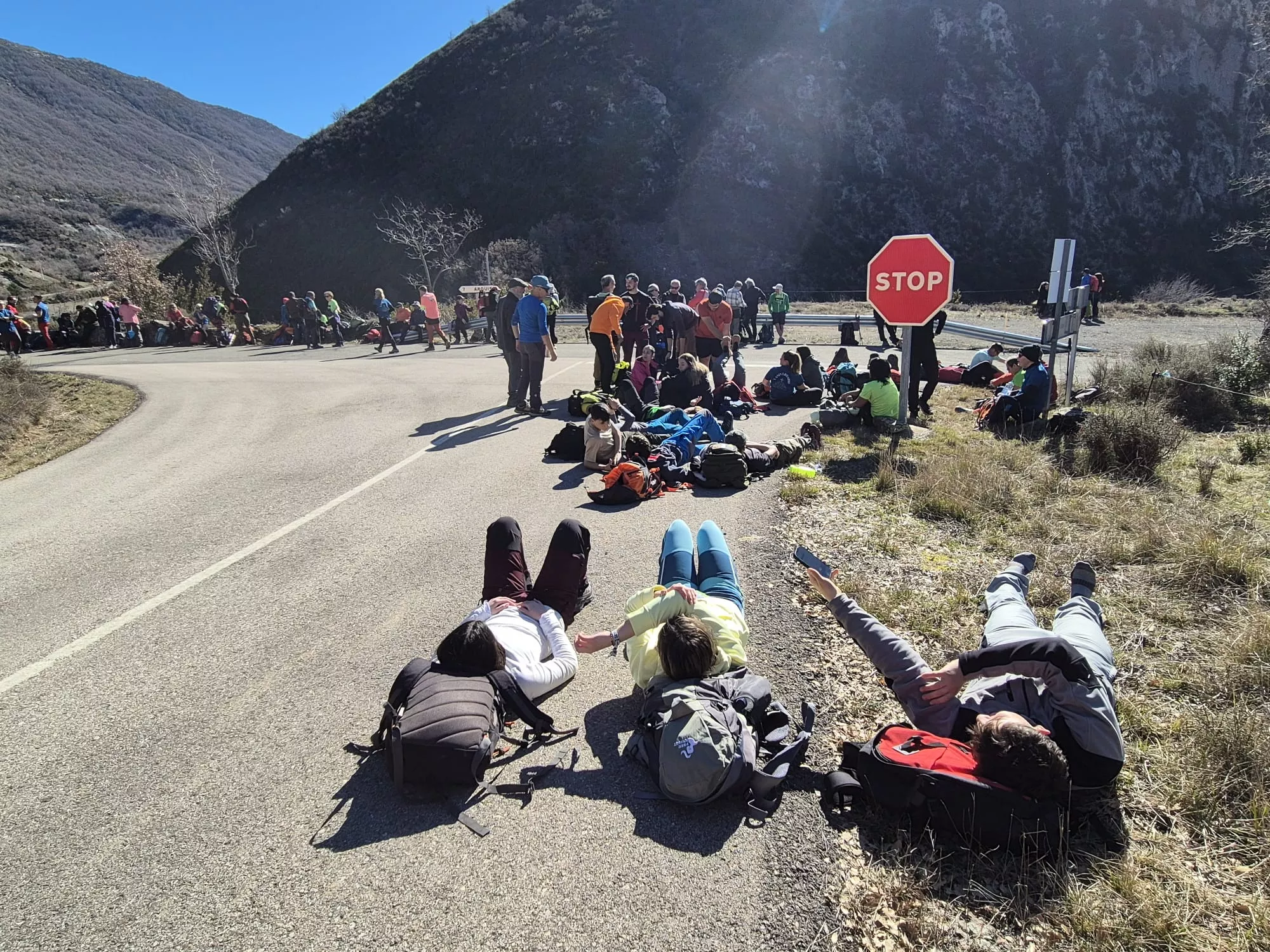 Prueba 2026 para la Javierada de los Amantes de la Naturaleza. Foto Juanlu Herrero